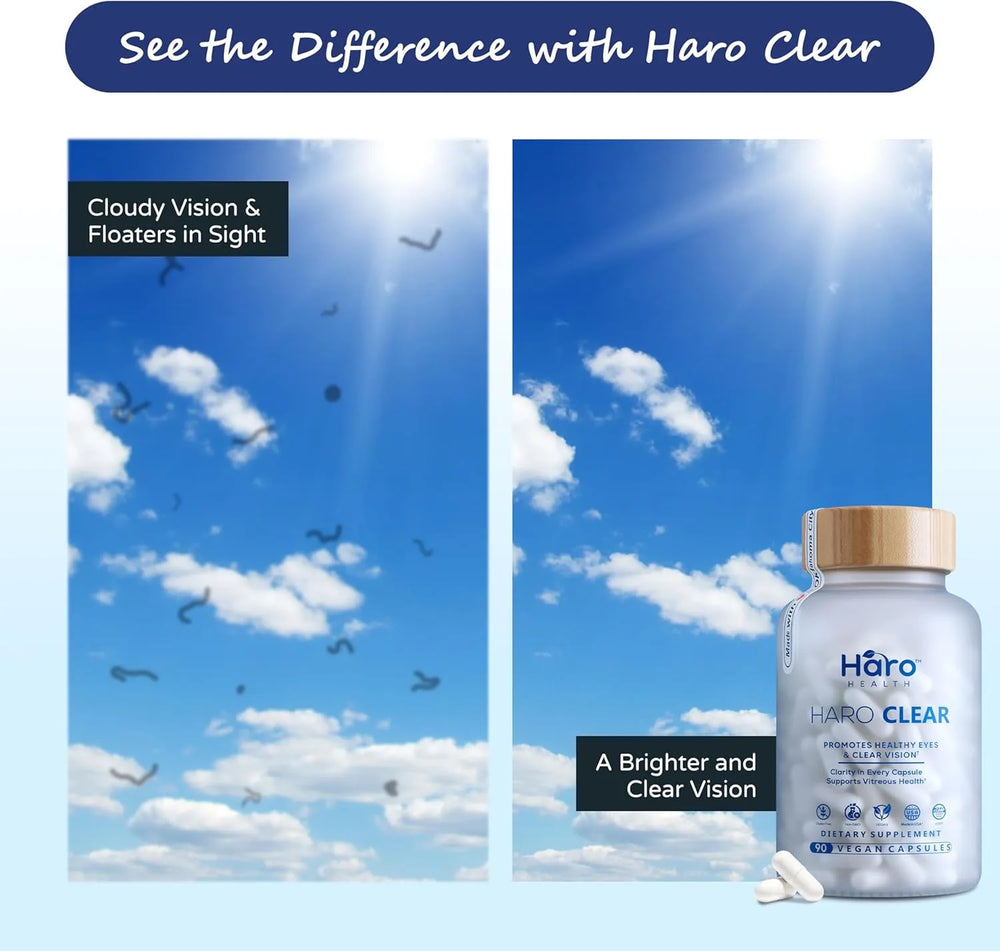 HARO HEALTH - Haro Health HARO Clear Eye Vitamins 90 Capsulas - The Red Vitamin MX - Suplementos Alimenticios - {{ shop.shopifyCountryName }}