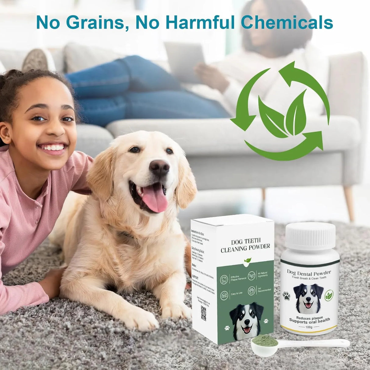 ELEVTC - ELEVTC Dog Teeth Cleaning Powder 100Gr. - The Red Vitamin MX - Cuidado Dental Para Perros - {{ shop.shopifyCountryName }}