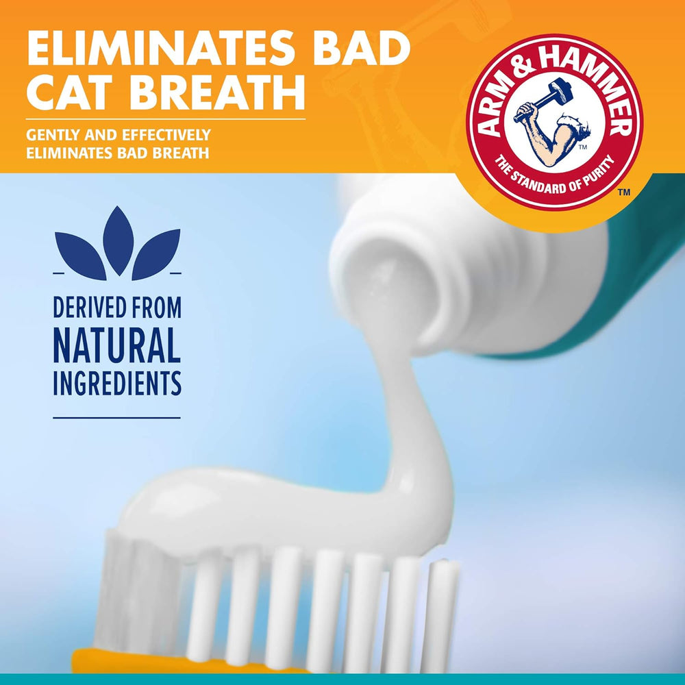 Arm & Hammer Cat Dental Kit Tuna and Fresh Mint Flavors
