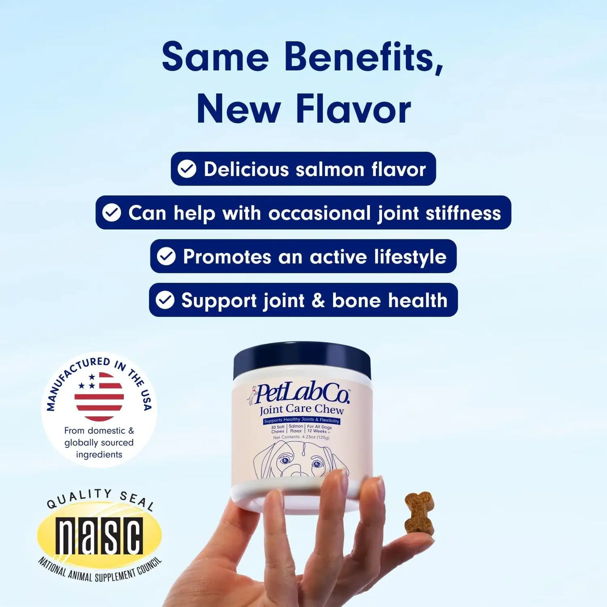 PETLAB CO. - PetLab Co. Joint Care Chews for Dogs Salmon Flavor 30 Masticables - The Red Vitamin MX - Cuidado De Cadera Y Articulaciones Para Perros - {{ shop.shopifyCountryName }}