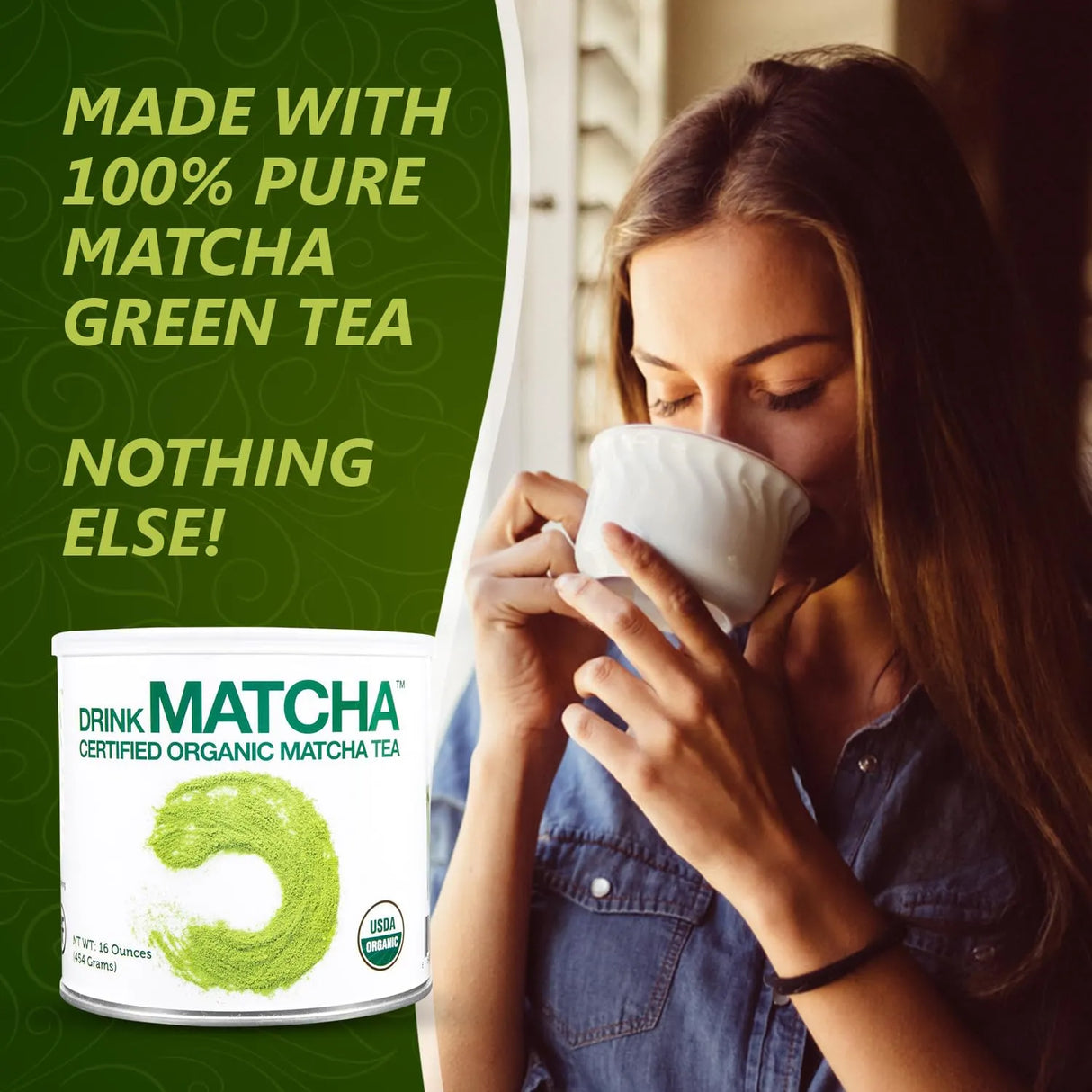 DRINKMATCHA - DrinkMatcha Organic Matcha Green Tea Powder 454Gr. - The Red Vitamin MX - Suplementos Alimenticios - {{ shop.shopifyCountryName }}