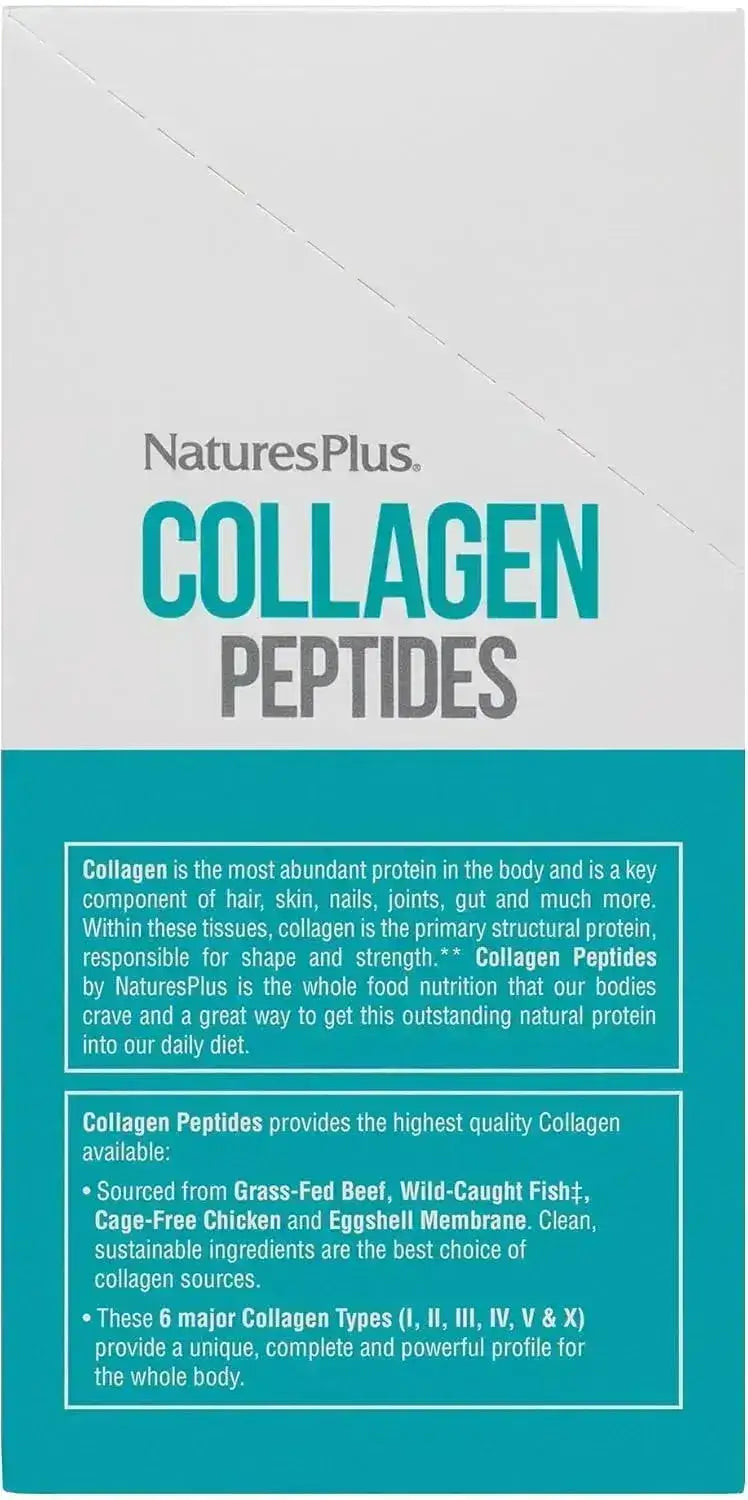 NATURES PLUS - Natures Plus Collagen Peptides 20 Paquetes - The Red Vitamin MX - Suplementos Alimenticios - {{ shop.shopifyCountryName }}