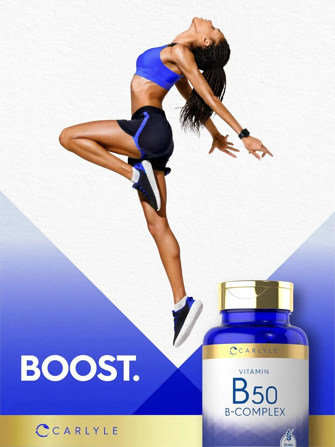 CARLYLE - Carlyle Vitamin B50 Complex 180 Tabletas - The Red Vitamin MX - Suplementos Alimenticios - {{ shop.shopifyCountryName }}