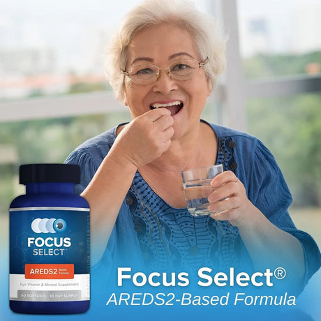 FOCUS VISION - Focus Select AREDS2 Based Eye Vitamin-Mineral 30 Capsulas Blandas 2 Pack - The Red Vitamin MX - Suplementos Alimenticios - {{ shop.shopifyCountryName }}