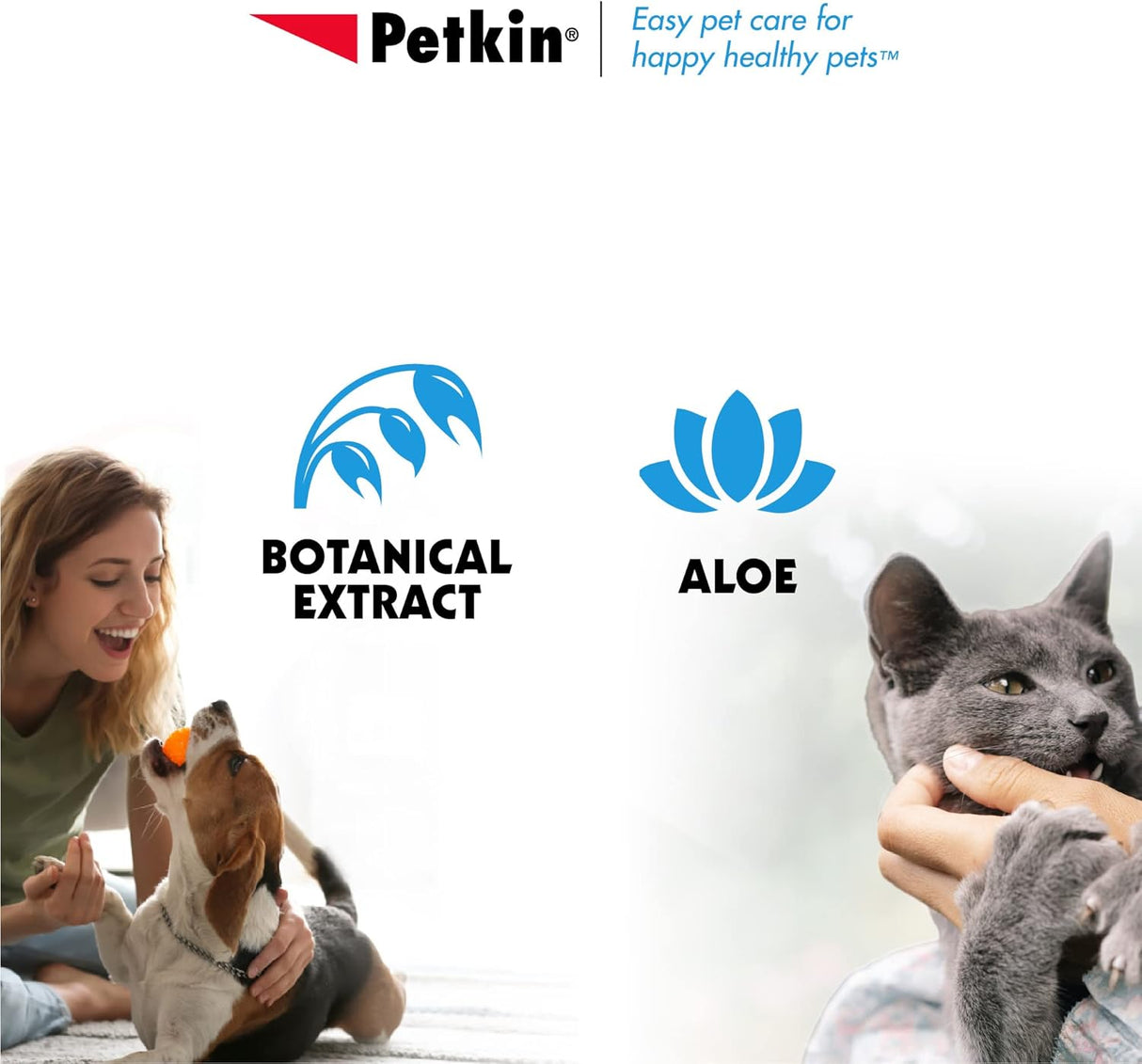 Petkin Kitty Eye Wipes 40 Toallitas