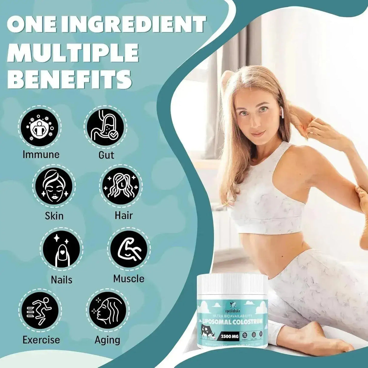 MARAFIKI - Marafiki Liposomal Bovine Colostrum 2500Mg. 60 Servicios - The Red Vitamin MX - Suplementos Alimenticios - {{ shop.shopifyCountryName }}