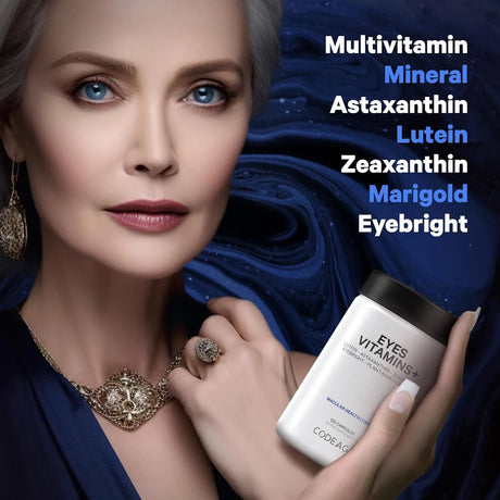 CODEAGE - Codeage Eyes Vitamins AREDS 2 Based Formula 120 Capsulas - The Red Vitamin MX - Suplementos Alimenticios - {{ shop.shopifyCountryName }}