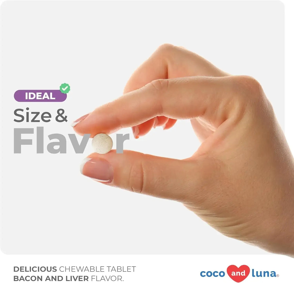 COCO AND LUNA - Coco and Luna Hip & Joint Supplement for Dogs 120 Tabletas Masticables - The Red Vitamin MX - Cuidado De Cadera Y Articulaciones Para Perros - {{ shop.shopifyCountryName }}