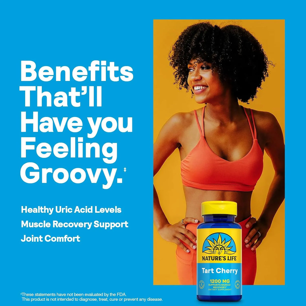 NATURE'S LIFE - NATURE'S LIFE Tart Cherry 1200Mg. 30 Tabletas - The Red Vitamin MX - Suplementos Alimenticios - {{ shop.shopifyCountryName }}