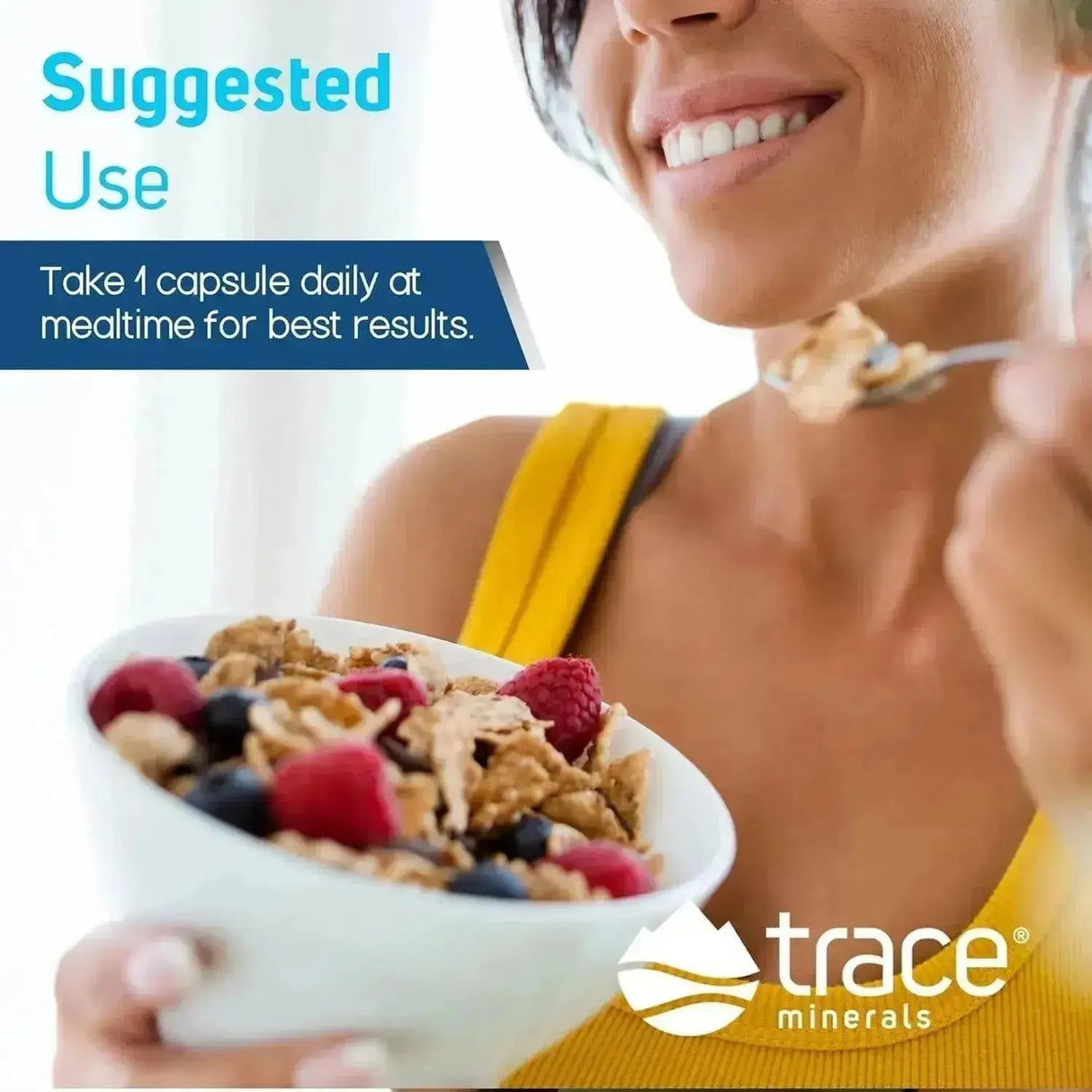 TRACE MINERALS - Trace Minerals Magnesium Glycinate 120Mg. 180 Capsulas - The Red Vitamin MX - Suplementos Alimenticios - {{ shop.shopifyCountryName }}