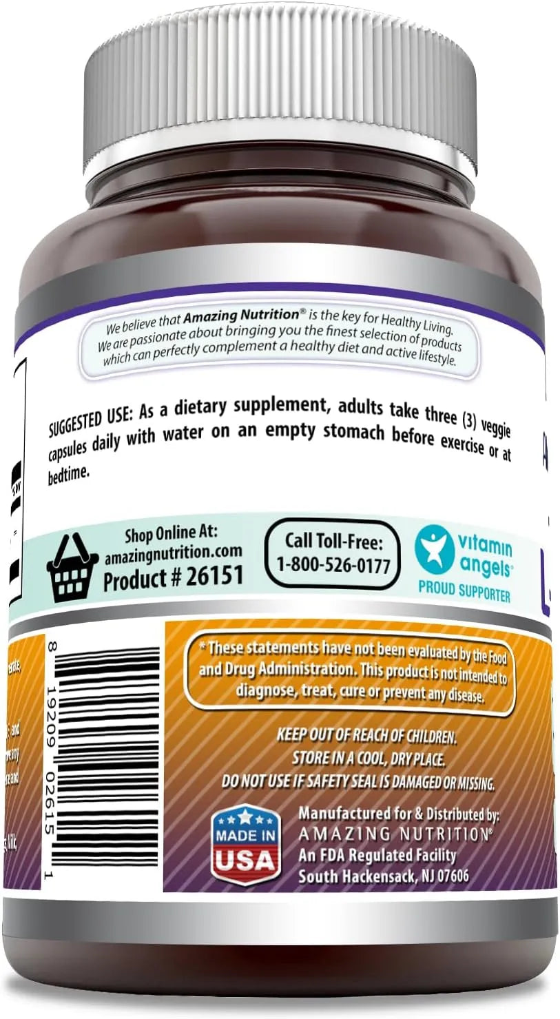 AMAZING FORMULAS - Amazing Formulas L-Ornithine 1500Mg. 250 Capsulas - The Red Vitamin MX - Suplementos Alimenticios - {{ shop.shopifyCountryName }}