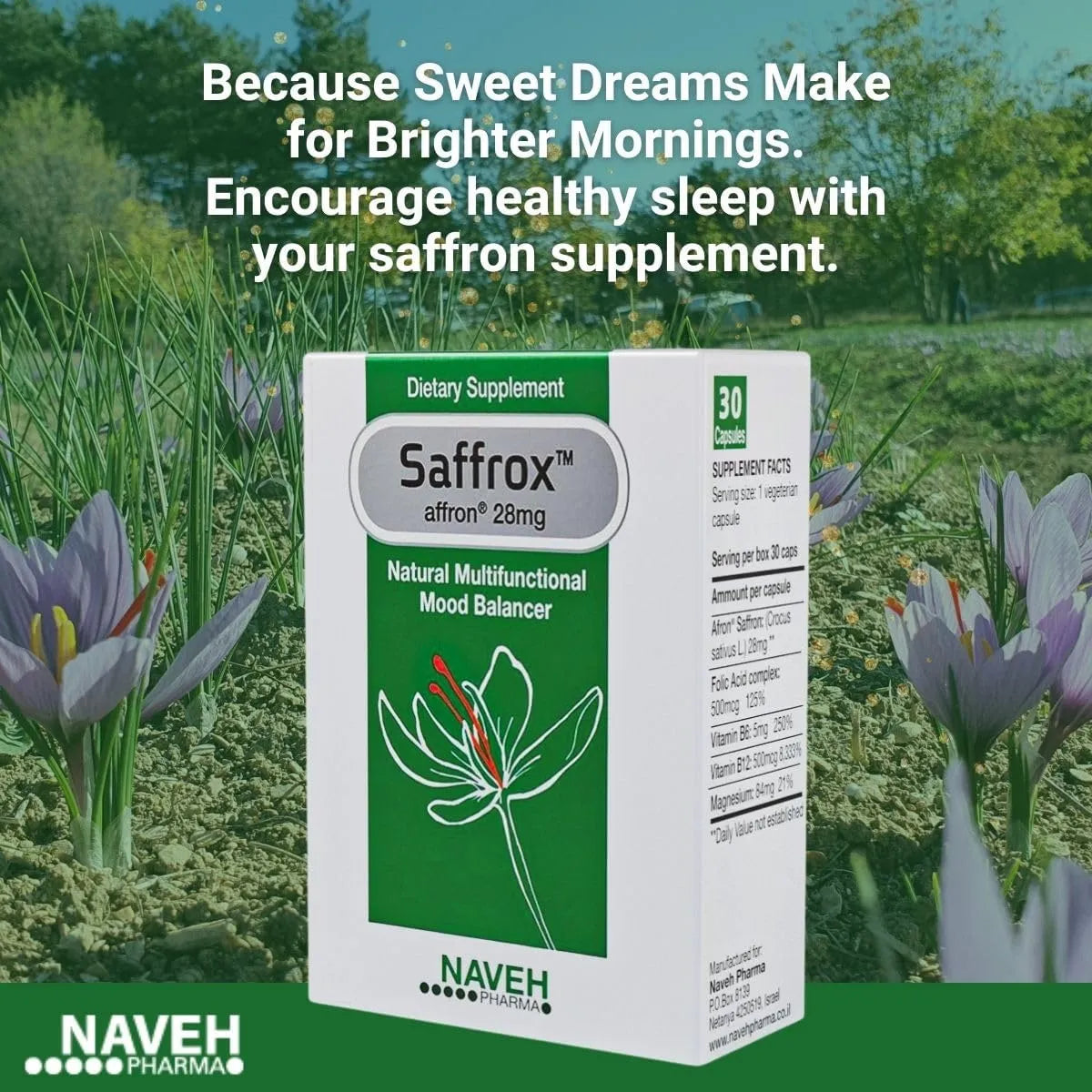 NAVEH PHARMA - NAVEH PHARMA Saffrox 30 Capsulas - The Red Vitamin MX - Suplementos Alimenticios - {{ shop.shopifyCountryName }}