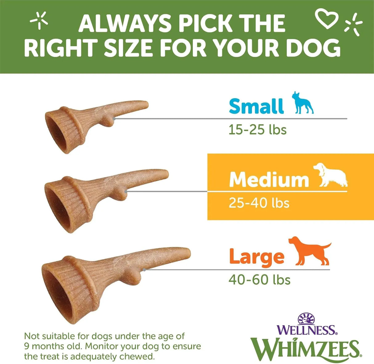 WELLNESS WHIMZEES - WHIMZEES Wellness Occupy Dog Dental Treats Medium Size 12 Piezas - The Red Vitamin MX - Cuidado Dental Para Perros - {{ shop.shopifyCountryName }}