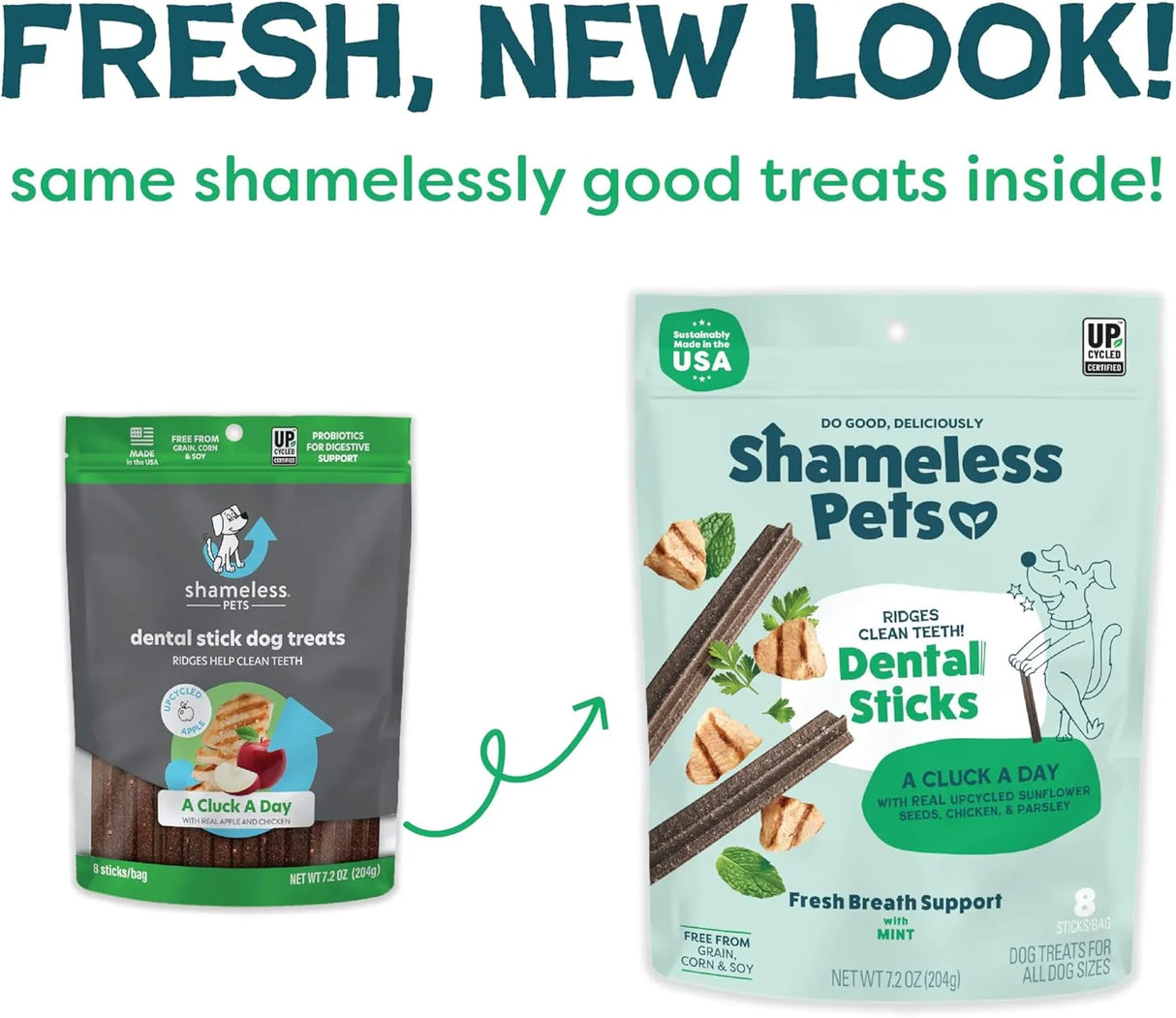 SHAMELESS PETS - Shameless Pets Dental Treats for Dogs A Cluck A Day 8 Piezas - The Red Vitamin MX - Cuidado Dental Para Perros - {{ shop.shopifyCountryName }}