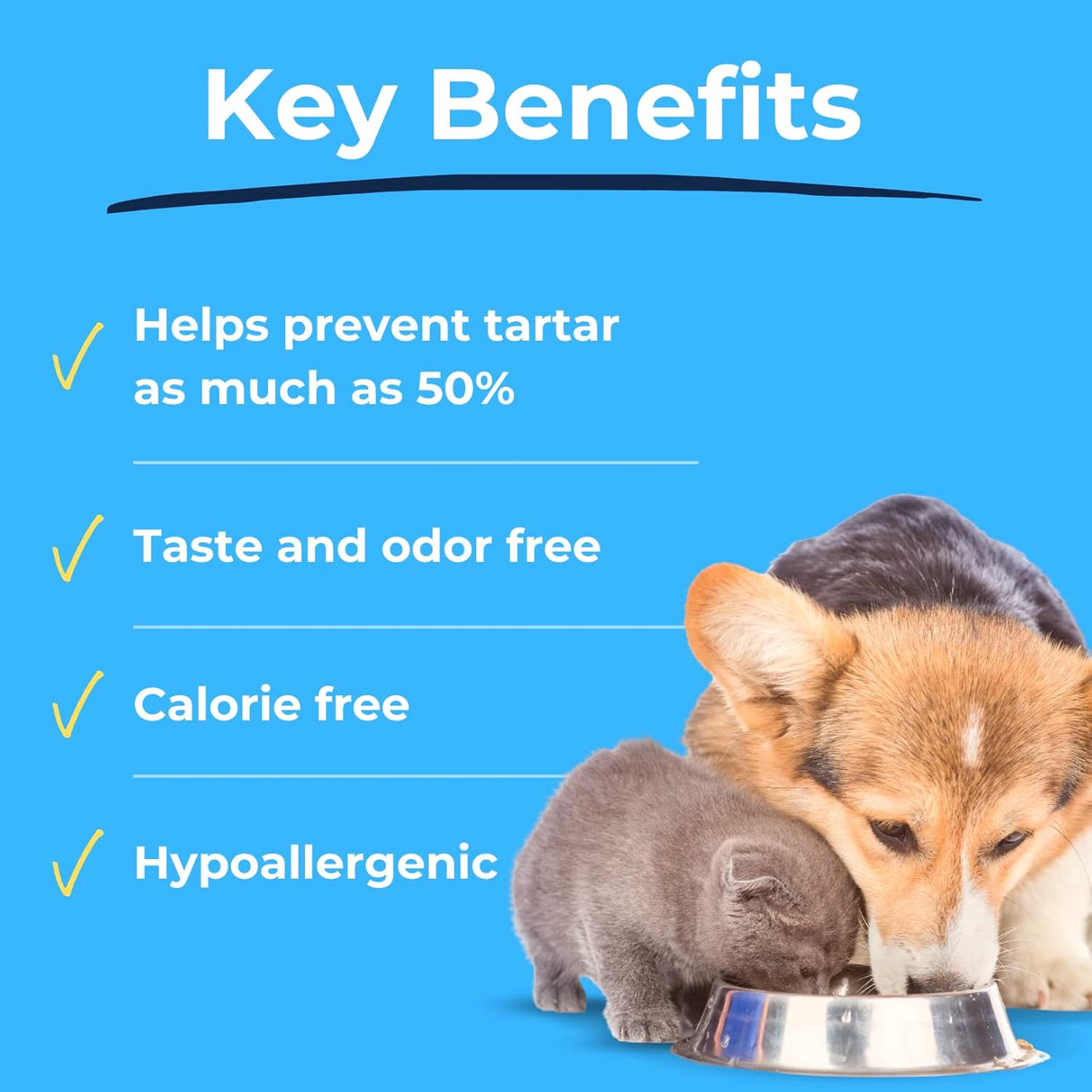 Tartar Shield DentaTabs Dog & Cat Dental Mouthwash Water Additive Powder 3 Month Supply