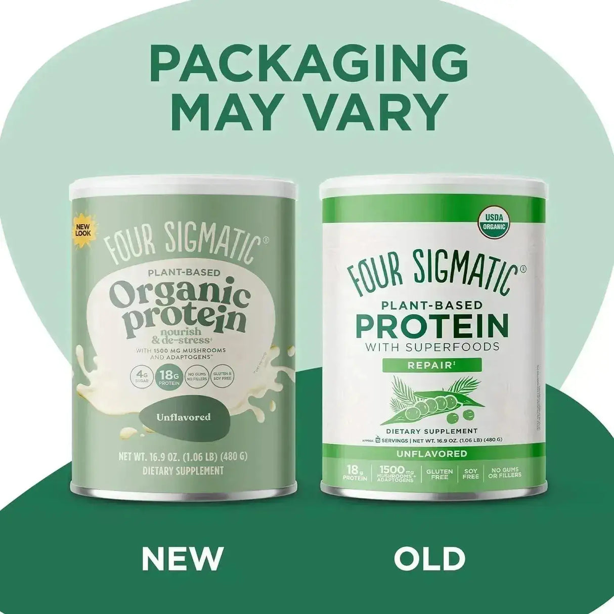 FOUR SIGMATIC - Four Sigmatic Organic Vegan Protein Powder Unflavored 480Gr. - The Red Vitamin MX - Suplementos Alimenticios - {{ shop.shopifyCountryName }}