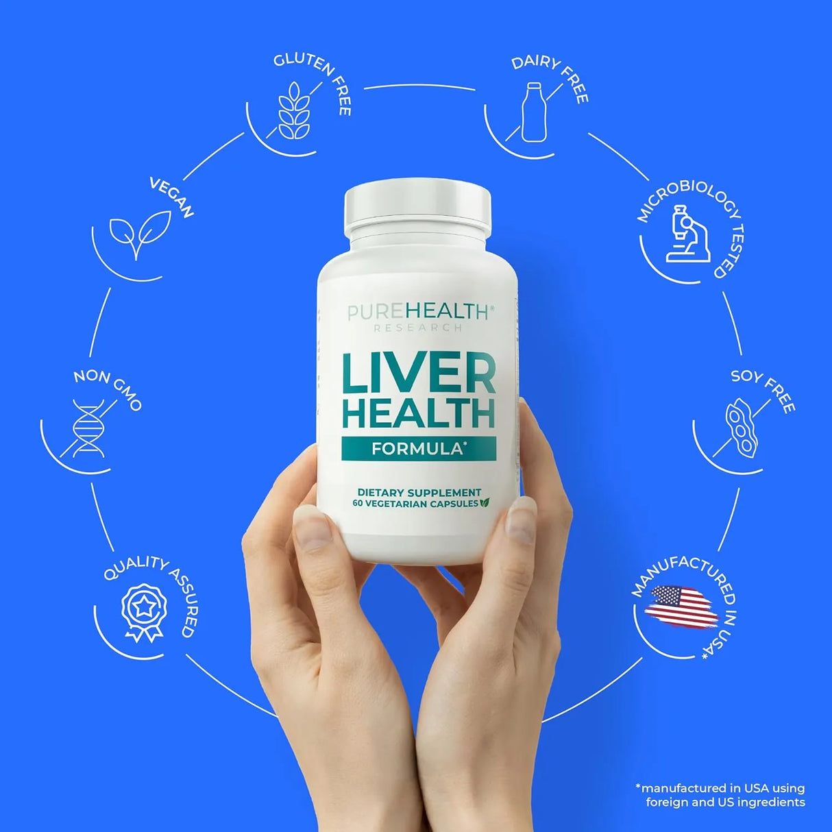 PUREHEALTH RESEARCH - PUREHEALTH RESEARCH Liver Health 60 Capsulas - The Red Vitamin MX - Suplementos Alimenticios - {{ shop.shopifyCountryName }}