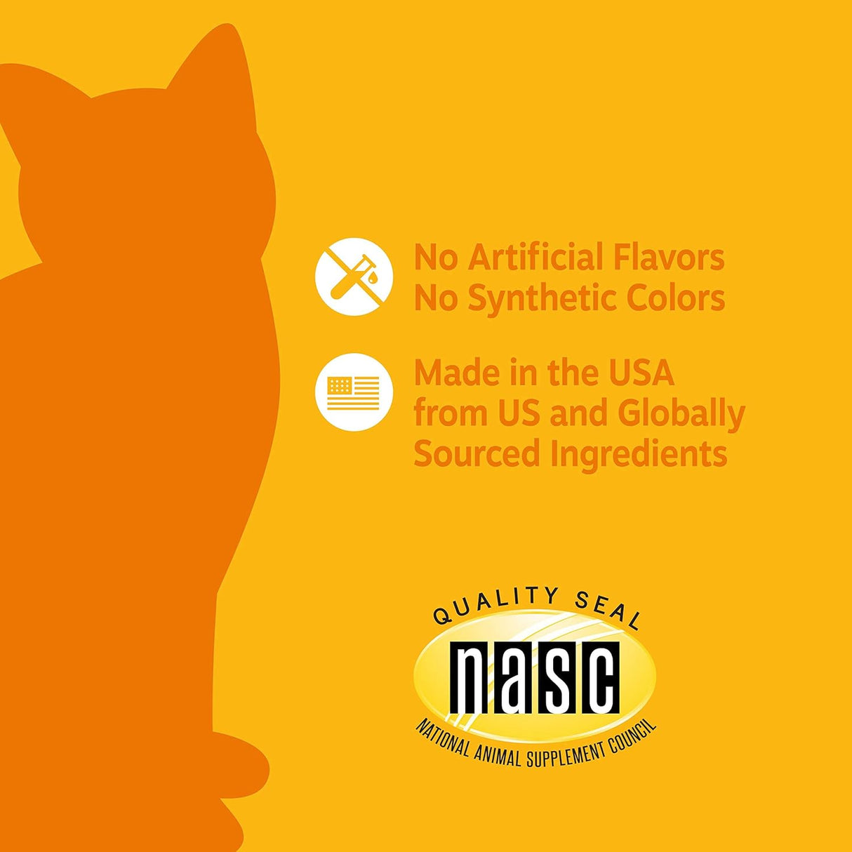 Zesty Paws Calming Chews for Cats Bacon 60 Masticables