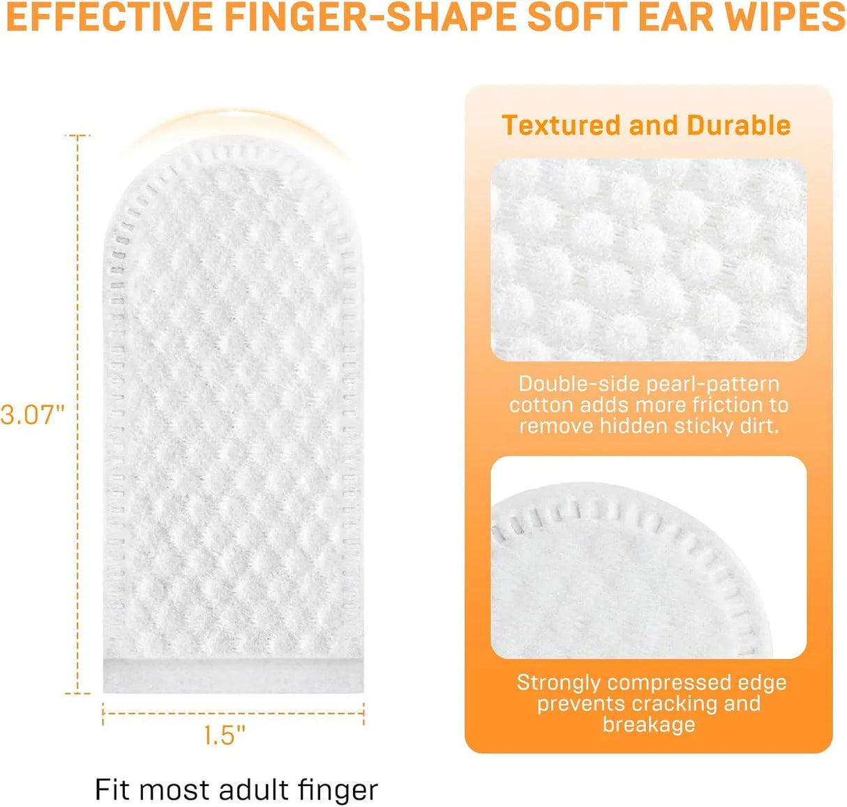 KOPMATH - Kopmath Ear Cleaner Finger Wipes for Dogs & Cats Unscented 50 Toallitas 2 Pack - The Red Vitamin MX - Cuidado Del Oído De Perros - {{ shop.shopifyCountryName }}