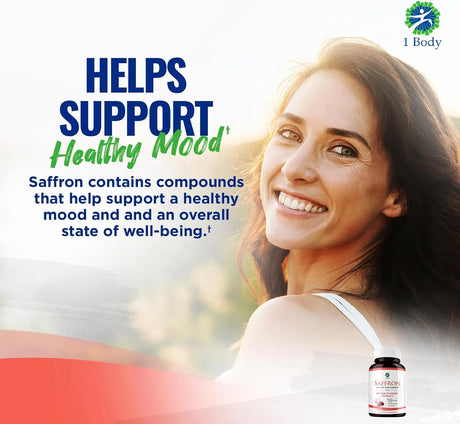 1 BODY - 1 Body Saffron Extract 88.5Mg. 60 Capsulas - The Red Vitamin MX - Suplementos Alimenticios - {{ shop.shopifyCountryName }}