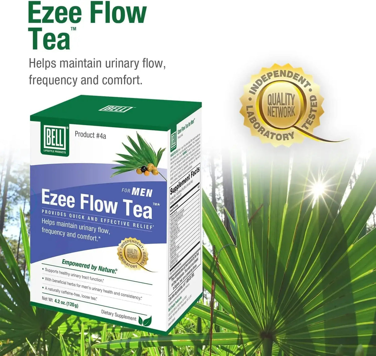 BELL - Bell Ezee Flow Urinary Support Tea for Men 120Gr. - The Red Vitamin MX - Suplementos Alimenticios - {{ shop.shopifyCountryName }}