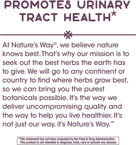 NATURE'S WAY - Nature's Way Urinary with Cranberry Premium Blend 100 Capsulas 2 Pack - The Red Vitamin MX - Suplementos Alimenticios - {{ shop.shopifyCountryName }}