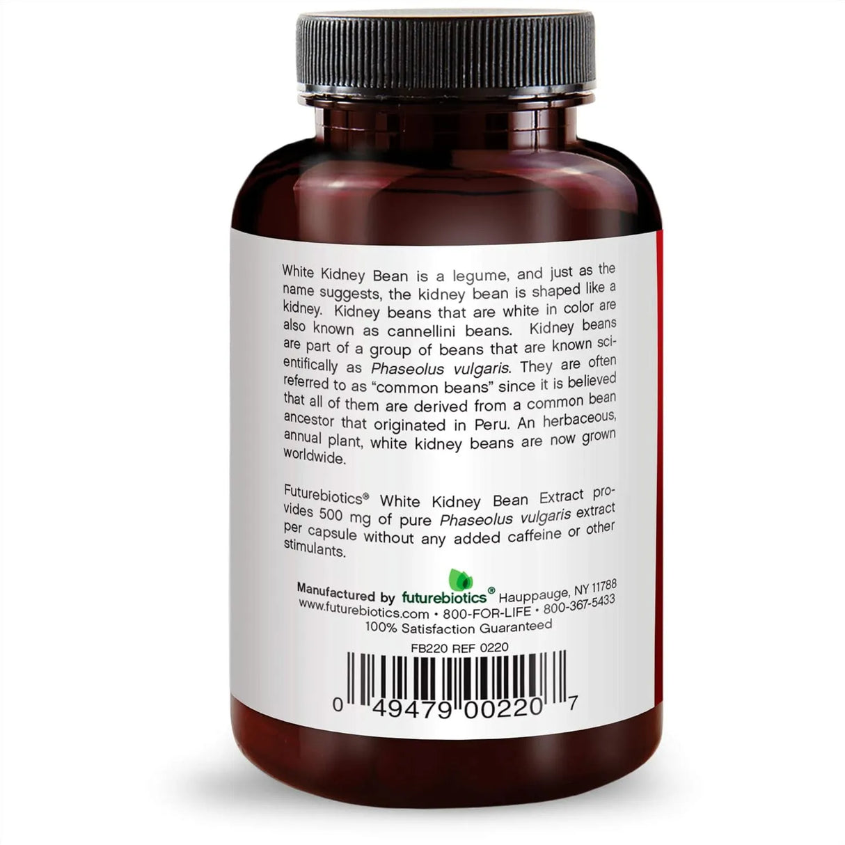 FUTUREBIOTICS - FutureBiotics White Kidney Bean Extract 100 Capsulas - The Red Vitamin MX - Suplementos Alimenticios - {{ shop.shopifyCountryName }}