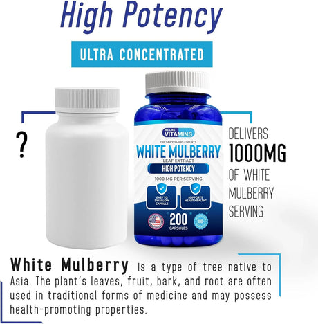 WE LIKE VITAMINS - We Like Vitamins White Mulberry 1000Mg. 200 Capsulas - The Red Vitamin MX - Suplementos Alimenticios - {{ shop.shopifyCountryName }}