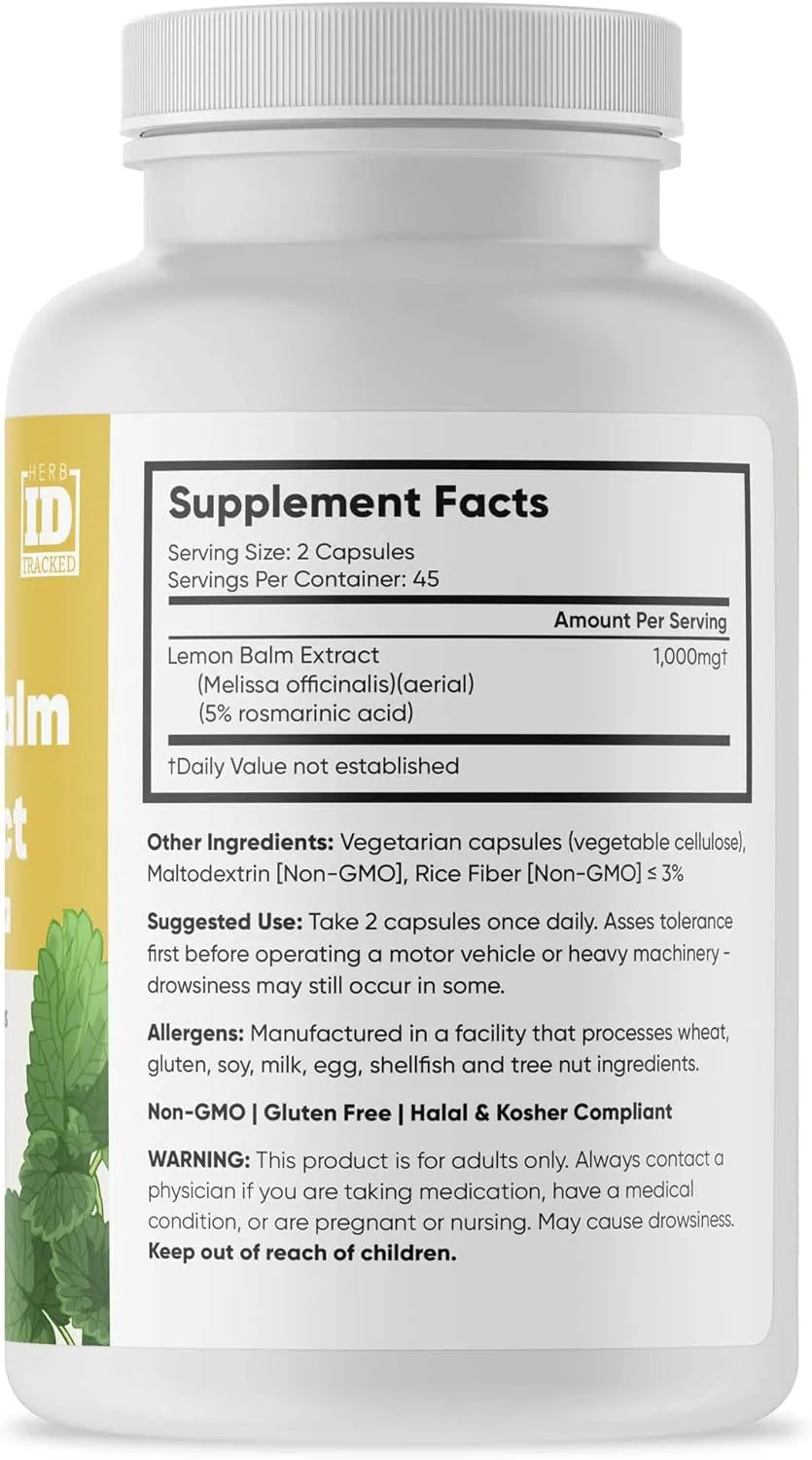 BRAIN FORZA - Brain Forza Lemon Balm R5 Extract 90 Capsulas - The Red Vitamin MX - Suplementos Alimenticios - {{ shop.shopifyCountryName }}