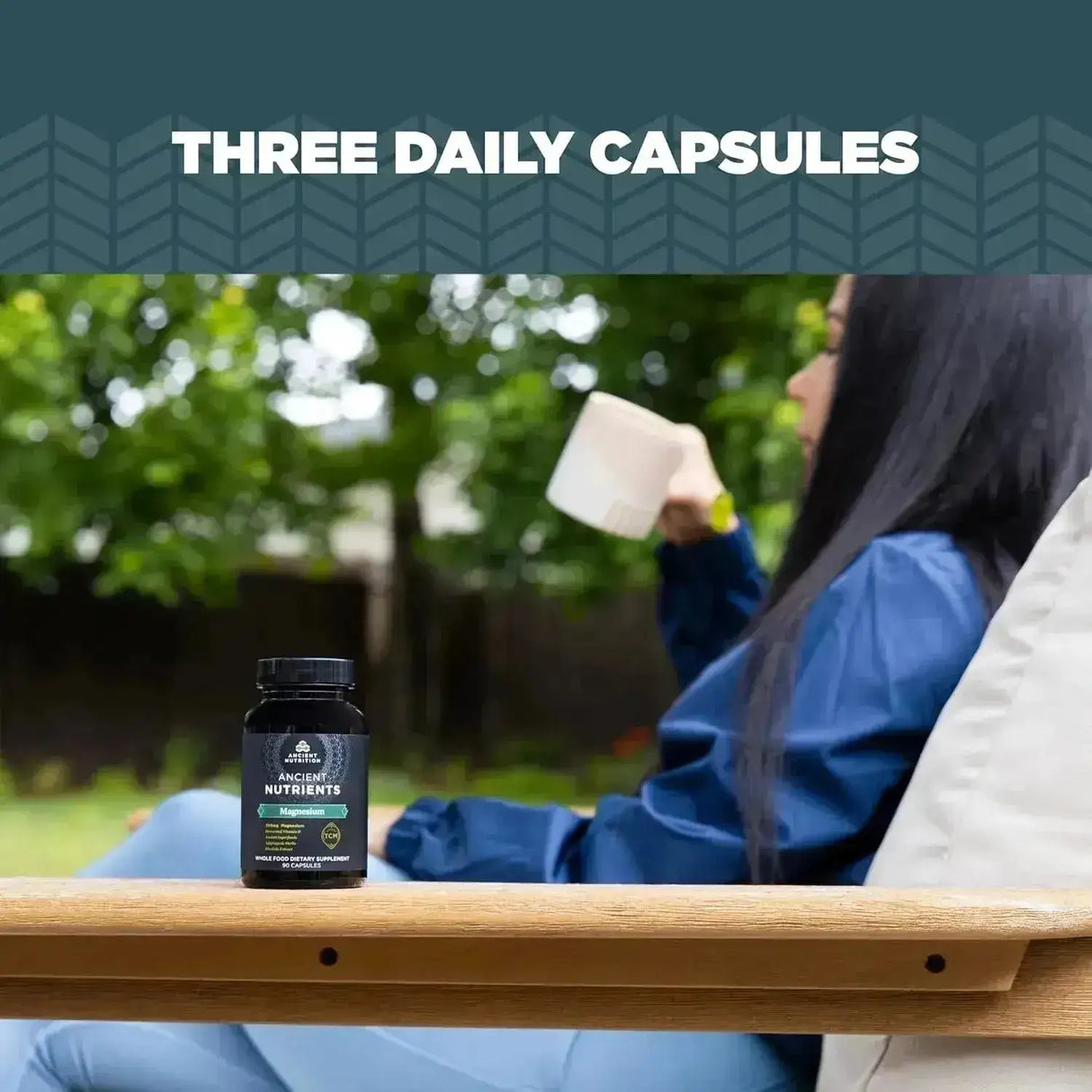 ANCIENT NUTRITION - Ancient Nutrition Magnesium 300Mg. 90 Capsulas - The Red Vitamin MX - Suplementos Alimenticios - {{ shop.shopifyCountryName }}