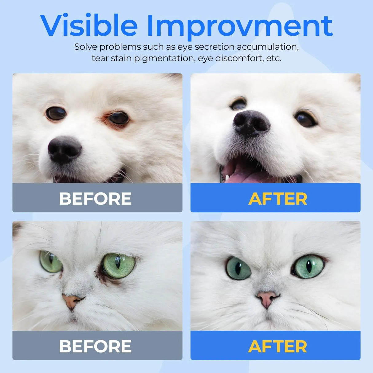 PUPMATE - PUPMATE Eyes Wipes for Dogs & Cats 120 Toallitas - The Red Vitamin MX - Cuidado De Los Ojos De Los Perros - {{ shop.shopifyCountryName }}