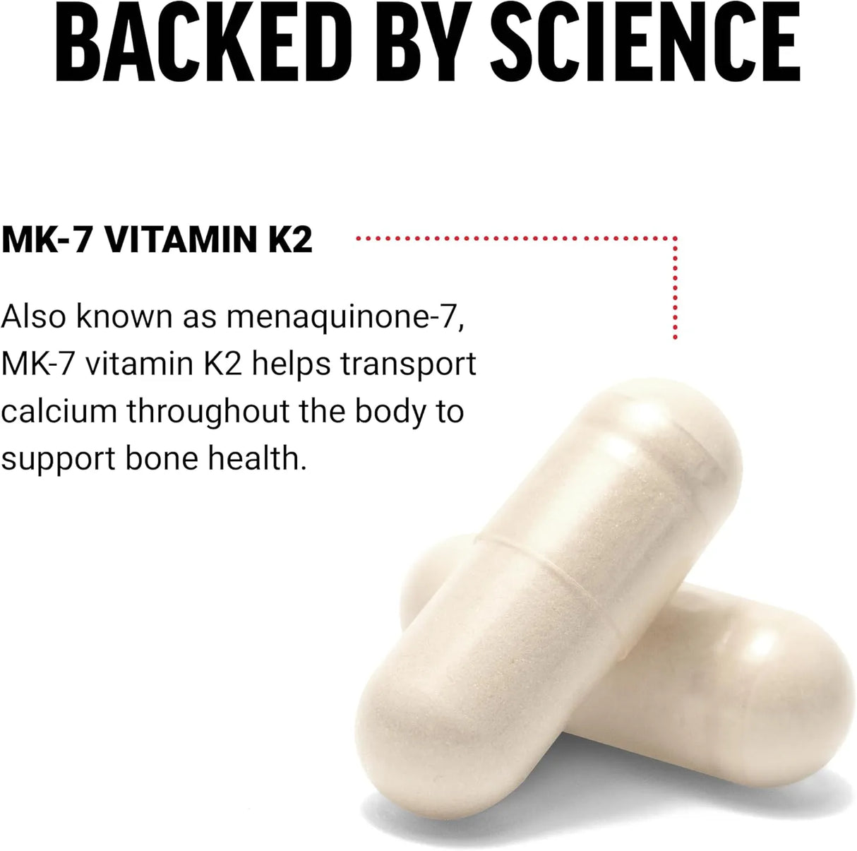 FORCE FACTOR - FORCE FACTOR MK-7 Vitamin K2 100mcg 60 Capsulas - The Red Vitamin MX - Suplementos Alimenticios - {{ shop.shopifyCountryName }}