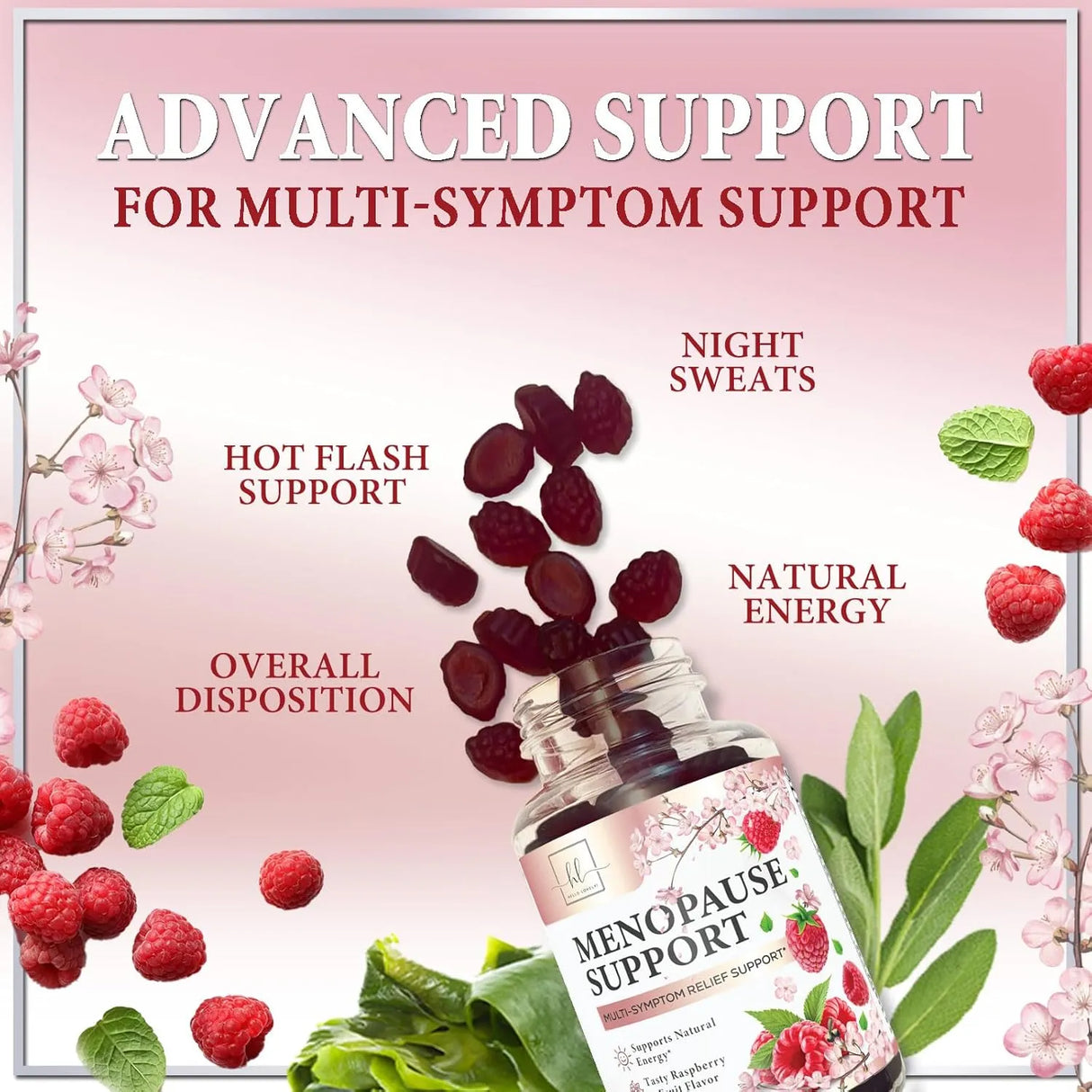 HELLO LOVELY! - Hello Lovely! Menopause Support 60 Gomitas - The Red Vitamin MX - Suplementos Alimenticios - {{ shop.shopifyCountryName }}