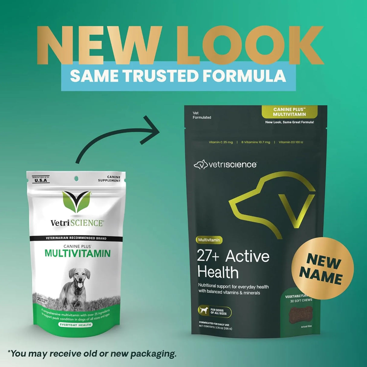 VETRISCIENCE - VetriScience 27+ Active Health for Puppies and Adult Dogs 30 Masticables - The Red Vitamin MX - Multivitamínicos Para Perros - {{ shop.shopifyCountryName }}