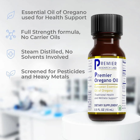 PREMIER RESEARCH LABS - Premier Research Labs Premier Oregano Oil 15Ml. - The Red Vitamin MX - Suplementos Alimenticios - {{ shop.shopifyCountryName }}
