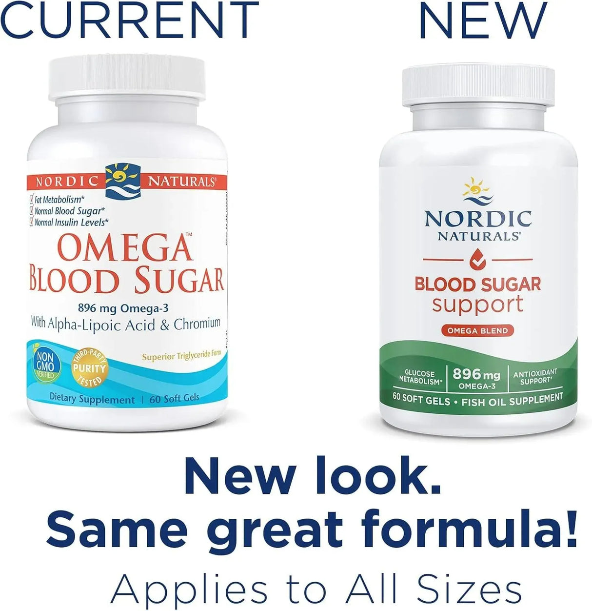 NORDIC NATURALS - Nordic Naturals Omega Blood Sugar Support 60 Capsulas Blandas - The Red Vitamin MX - Suplementos Alimenticios - {{ shop.shopifyCountryName }}
