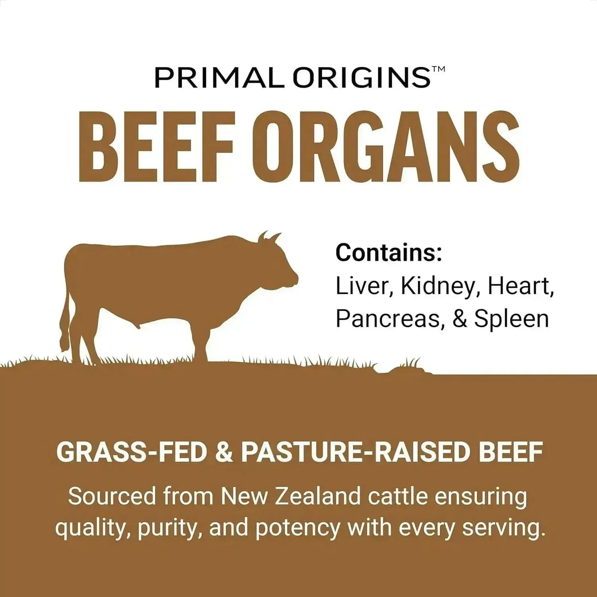 FORCE FACTOR - Force Factor Primal Origins Beef Organs 150 Capsulas - The Red Vitamin MX - Suplementos Alimenticios - {{ shop.shopifyCountryName }}