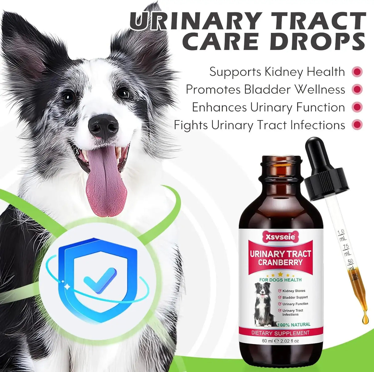 XSVSEIE - Xsvseie Urinary Tract Drops for Dogs 60Ml. - The Red Vitamin MX - Salud De Tracto Urinario Para Perros - {{ shop.shopifyCountryName }}