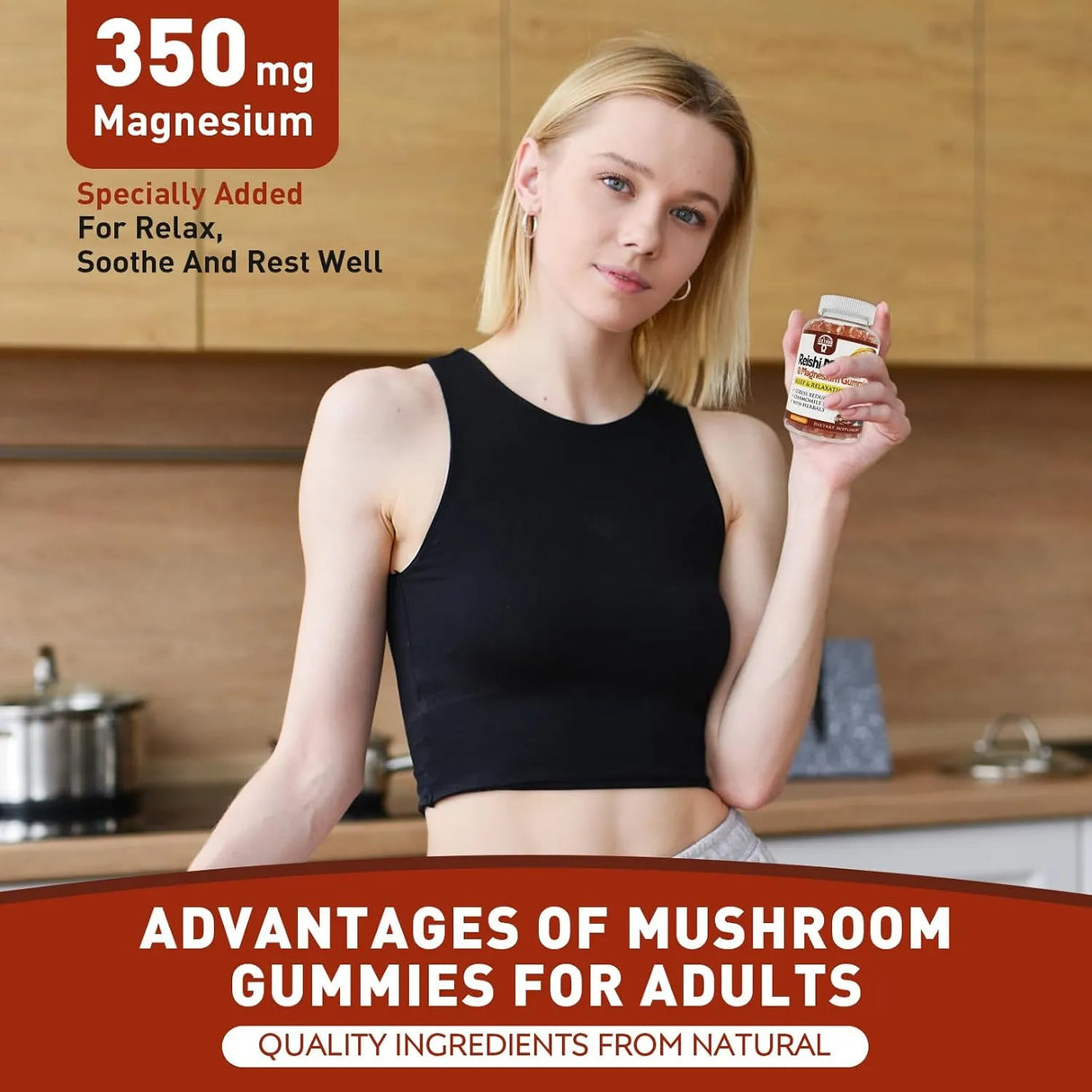 JORRWATEE - Jorrwatee Reishi Mushroom Gummies 60 Gomitas - The Red Vitamin MX - Suplementos Alimenticios - {{ shop.shopifyCountryName }}