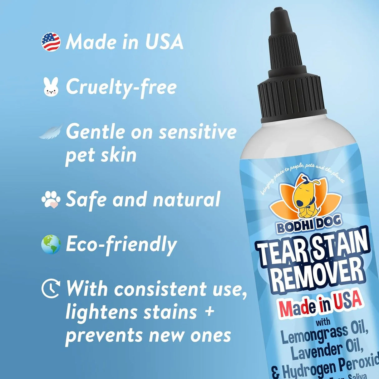 BODHI - Bodhi Dog Tear Stain Remover 8 Fl.Oz. & Tear Stain Remover Combs - The Red Vitamin MX - Cuidado De Los Ojos De Los Perros - {{ shop.shopifyCountryName }}