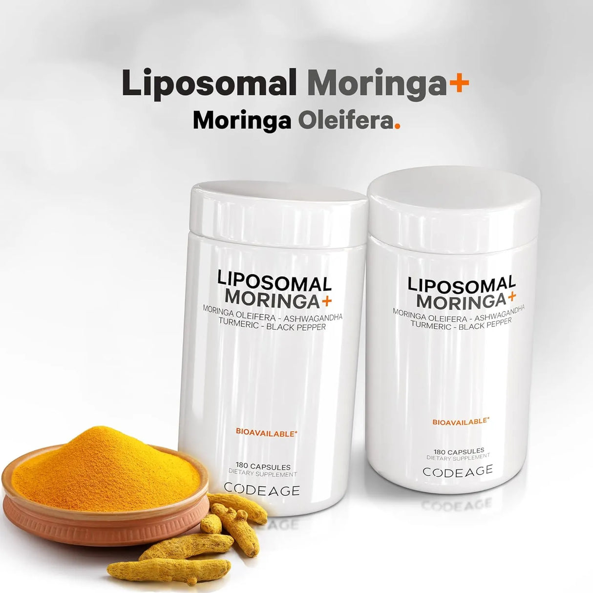 CODEAGE - Codeage Liposomal Moringa+ 180 Capsulas - The Red Vitamin MX - Suplementos Alimenticios - {{ shop.shopifyCountryName }}