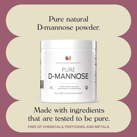 COMPLETE NATURAL PRODUCTS - Complete Natural Products Pure D-Mannose Powder 113Gr. - The Red Vitamin MX - Suplementos Alimenticios - {{ shop.shopifyCountryName }}