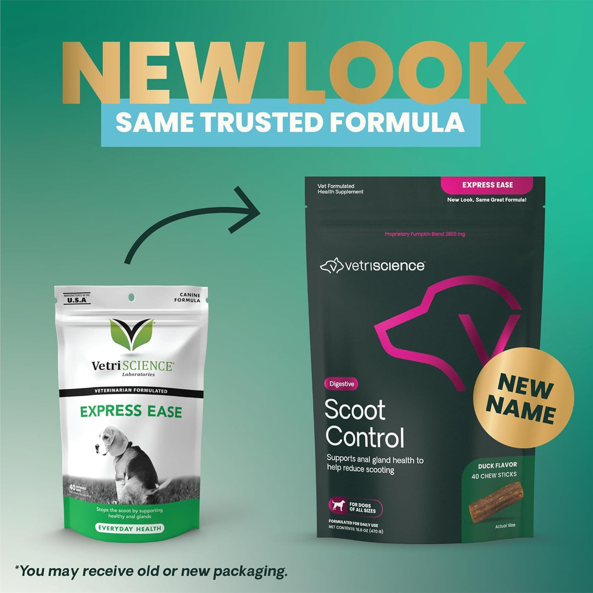 VetriScience Scoot Control Chews 40 Masticables