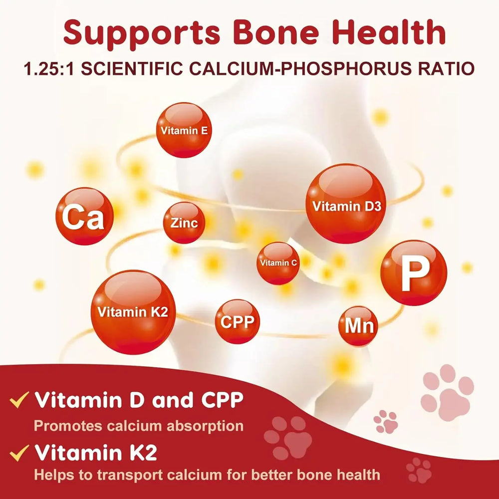 ZEBORA - Zebora Glucosamine for Dogs 120 Masticables - The Red Vitamin MX - Cuidado De Cadera Y Articulaciones Para Perros - {{ shop.shopifyCountryName }}