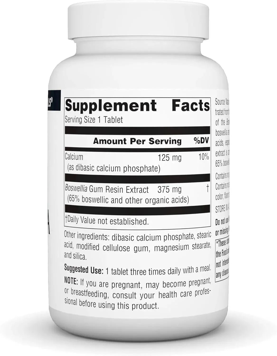 SOURCE NATURALS - Source Naturals Boswellia Extract 243Mg. 100 Tabletas - The Red Vitamin MX - Suplementos Alimenticios - {{ shop.shopifyCountryName }}