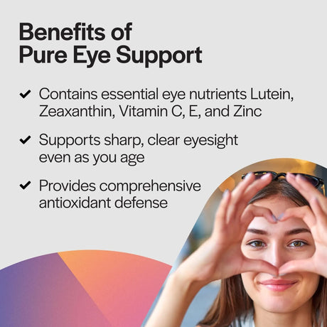 PUREFORMULAS - PureFormulas Pure Eye Support Lutein and Zeaxanthin 90 Capsulas - The Red Vitamin MX - Suplementos Alimenticios - {{ shop.shopifyCountryName }}