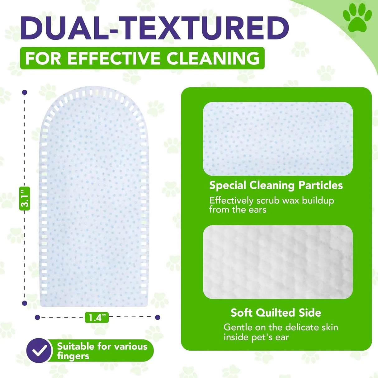 YIBESI - Yibesi Pet Ear Wipes for Dogs and Cats 50 Toallitas - The Red Vitamin MX - Cuidado Del Oído De Perros - {{ shop.shopifyCountryName }}