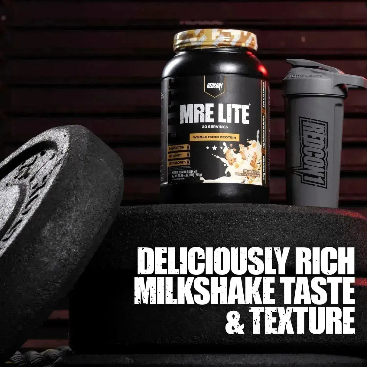 REDCON1 - REDCON1 MRE Lite Whole Food Protein Powder Fudge Brownie 30 Servicios - The Red Vitamin MX - Suplementos Alimenticios - {{ shop.shopifyCountryName }}