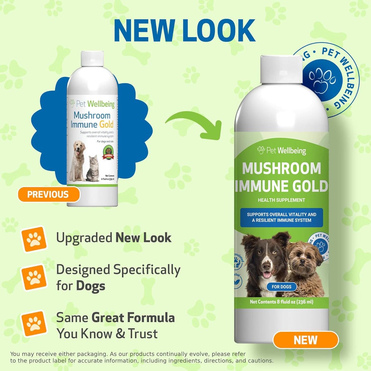 PET WELLBEING - Pet Wellbeing Mushroom Immune Gold for Dogs 236Ml. - The Red Vitamin MX - Suplementos Herbales Para Perros - {{ shop.shopifyCountryName }}