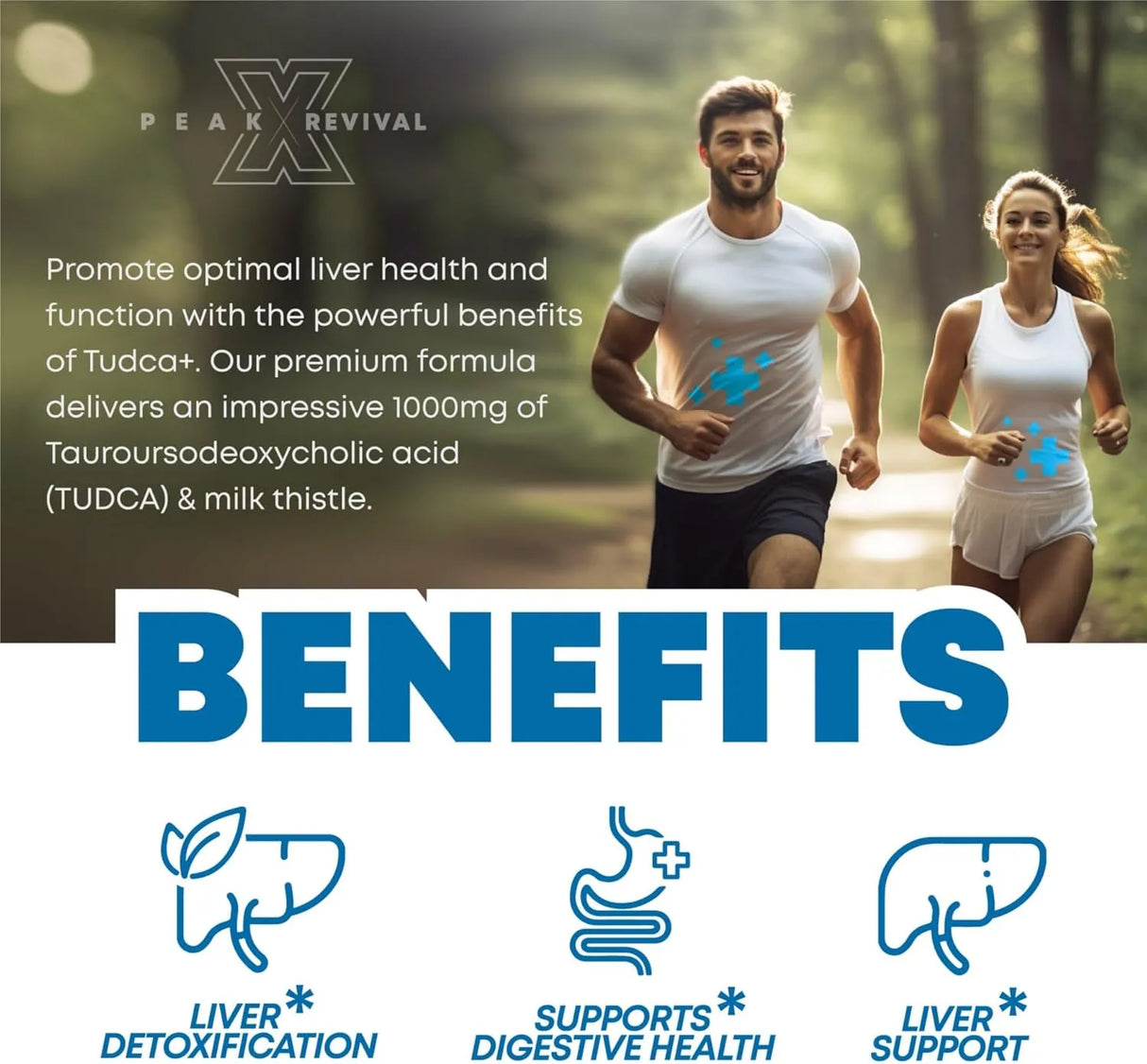 PEAK REVIVAL-X - Peak Revival-X TUDCA+ 1000Mg. 60 Capsulas - The Red Vitamin MX - Suplementos Alimenticios - {{ shop.shopifyCountryName }}